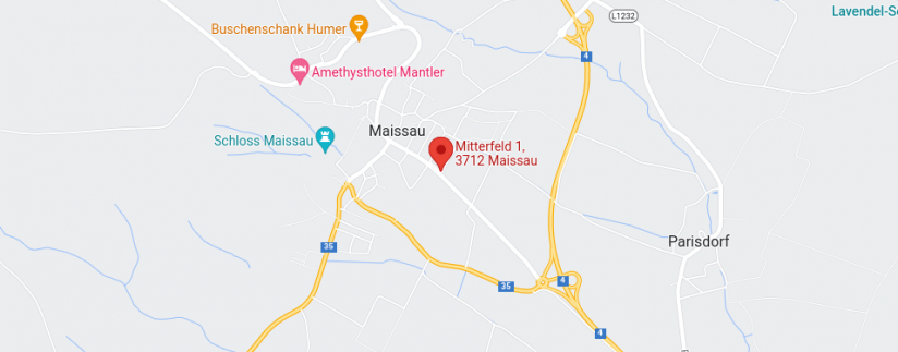Psychotherapeutische Praxis Wessner in Maissau auf Landkarte